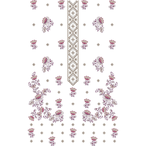 Dress Embroidery Design