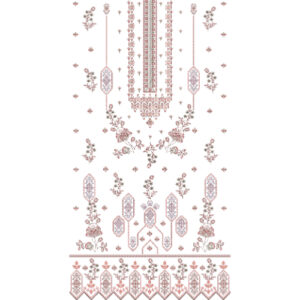 Simple Dress Embroidery Design