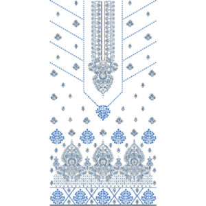 Simple Dress Embroidery Design