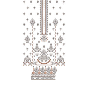 Simple Dress Embroidery Design