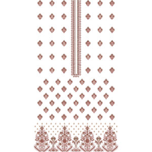 Simple Dress Embroidery Design