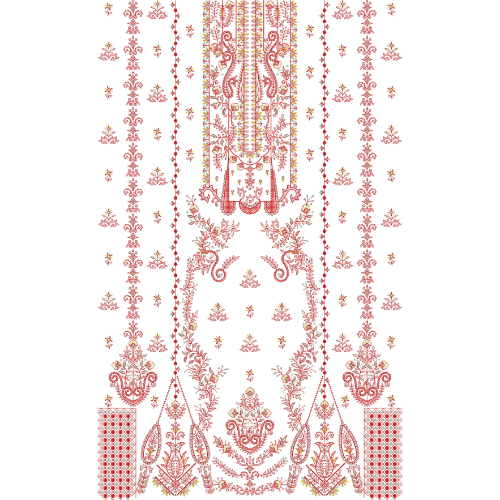 Dress Kurta Embroidery Design