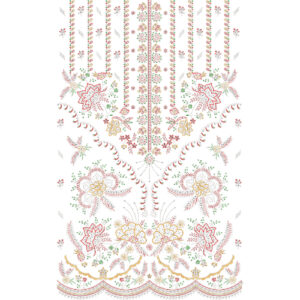 Beautiful Dress Embroidery Design