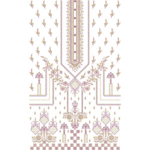 Simple Dress Embroidery Design