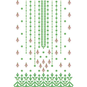 Beautiful Dress Embroidery Design