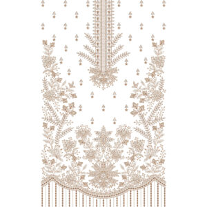 Simple Dress Embroidery Design