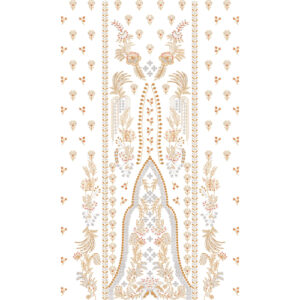 Flower Dress Embroidery Design