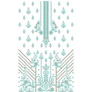 Beautiful Dress Embroidery Design