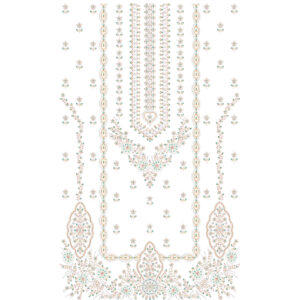 Simple Dress Embroidery Design