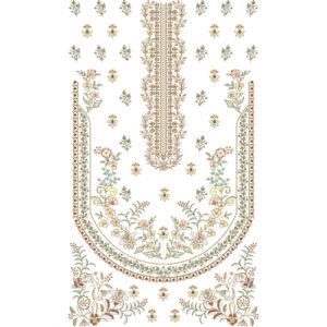 Dress Embroidery Design
