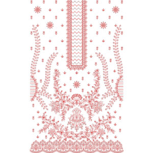 Beautiful Dress Embroidery Design