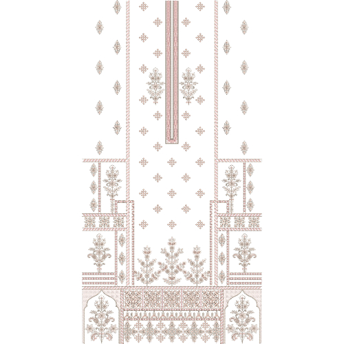 Dress Embroidery Design