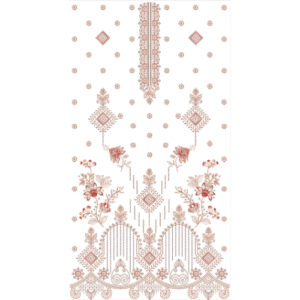 Flower Dress Embroidery Design