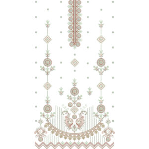 Beautiful Dress Embroidery Design