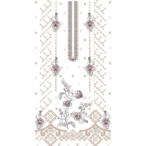 Simple Dress Embroidery Design