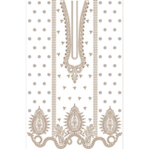 Simple Dress Embroidery Design