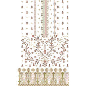 Simple Dress Embroidery Design