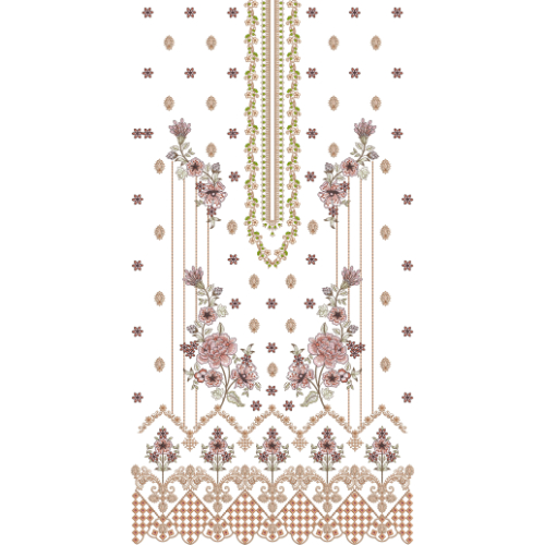 Dress Embroidery Design