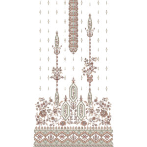 Flower Dress Embroidery Design