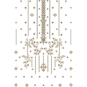 Unique dress Embroidery Design