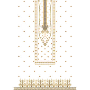 Flower Dress Embroidery Design