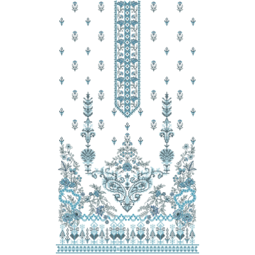 Dress Embroidery Design