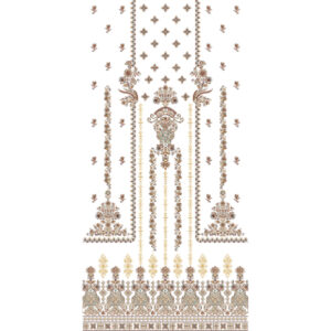 Unique dress Embroidery Design