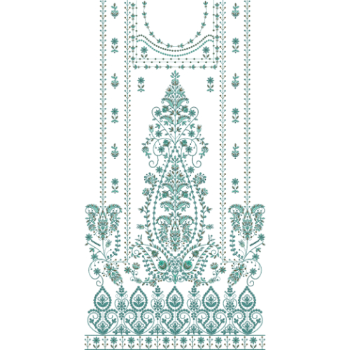 Dress Embroidery Design