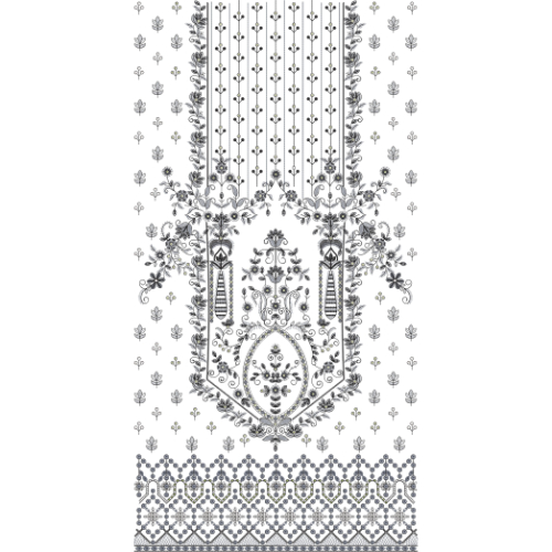 Flower Dress Embroidery Design