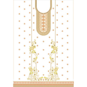 Unique dress Embroidery Design