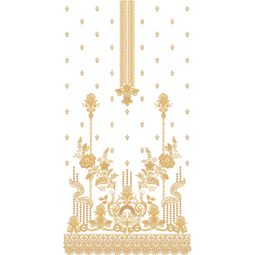 Beautiful Dress Embroidery Design