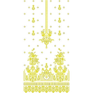 Simple Dress Embroidery Design