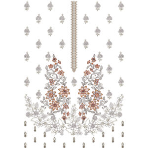 Beautiful Dress Embroidery Design