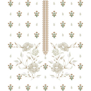 Unique dress Embroidery Design