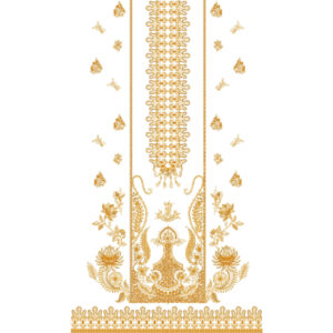 Simple Dress Embroidery Design