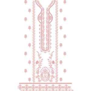Unique dress Embroidery Design