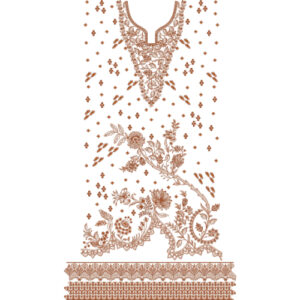 Beautiful Dress Embroidery Design