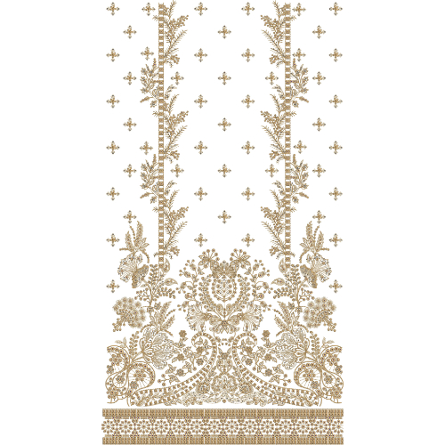 Dress Embroidery Design