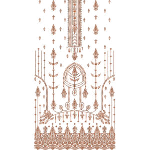 Beautiful Dress Embroidery Design