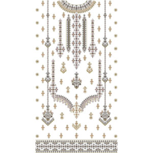 Beautiful Dress Embroidery Design