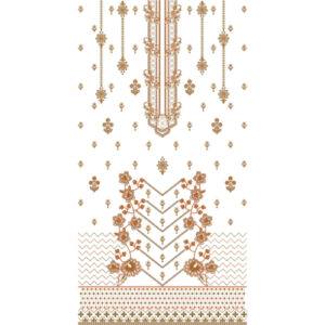Unique dress Embroidery Design