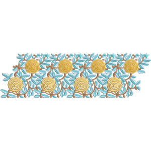 Floral Lace Embroidery Design