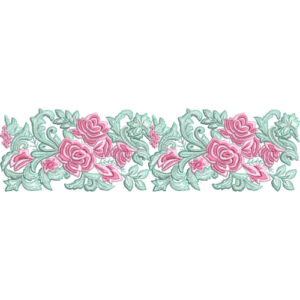 Unique Lace Embroidery Design
