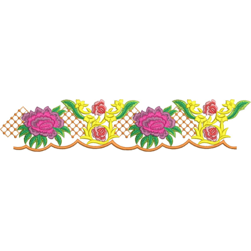 Beautiful Lace Embroidery Design