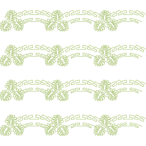 Delicate Lace Embroidery Design