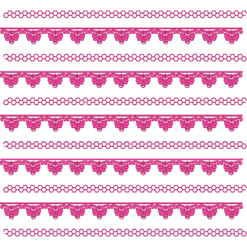 Lace Embroidery Design