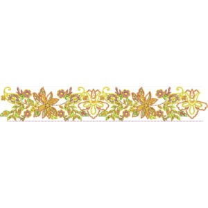 Simple Lace Embroidery Design