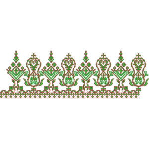 Simple Lace Embroidery Design