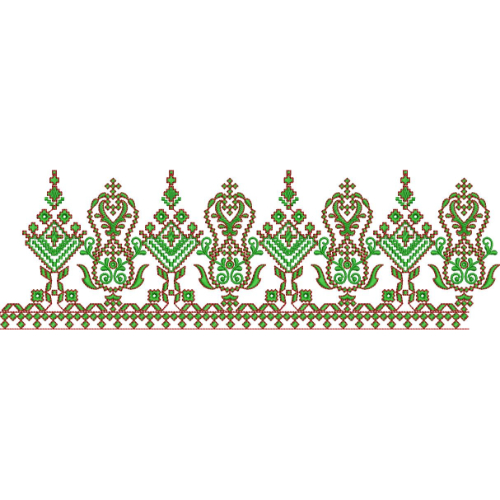 Simple Lace Embroidery Design