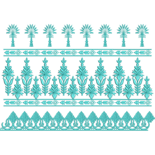Lace Embroidery Design